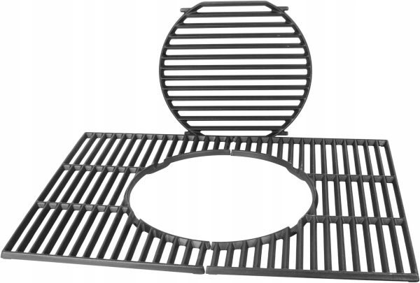Żeliwny Ruszt Do Grilla 44,5 cm z wyjmowaną okrągłą wkładką WELL GRILL Żeliwny Ruszt Do Grilla 44,5 cm z wyjmowaną okrągłą wkładką WELL GRILL