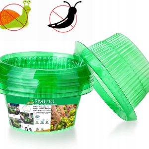 15x Obroża Ślimakowa Ø24cm Zielona Ochrona Roślin Sałata Kapusta