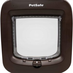 Drzwi dla Kota PetSafe z Microchipem RFID Brązowe 4-Kierunkowe Drzwi dla Kota PetSafe z Microchipem RFID Brązowe 4-Kierunkowe