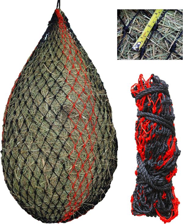 Siatka na Siano dla Konia Slow Feed 45'' 9,5 kg Mocna 6 mm Siatka na Siano dla Konia Slow Feed 45'' 9,5 kg Mocna 6 mm