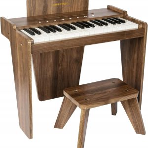 Pianino Elektryczne Cyfrowe 25-Klawiszowe Drewniane dla dzieci ZIPPY MAT Pianino Elektryczne Cyfrowe 25-Klawiszowe Drewniane dla dzieci ZIPPY MAT