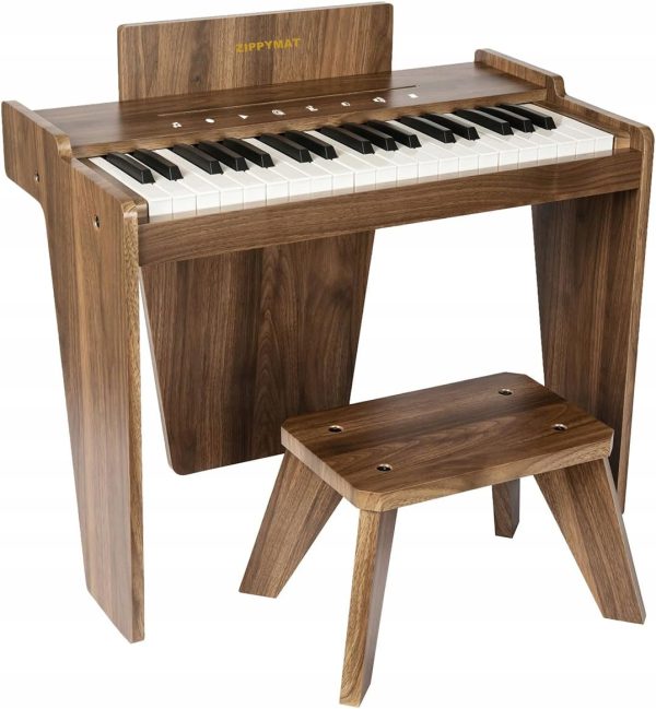 Pianino Elektryczne Cyfrowe 25-Klawiszowe Drewniane dla dzieci ZIPPY MAT Pianino Elektryczne Cyfrowe 25-Klawiszowe Drewniane dla dzieci ZIPPY MAT