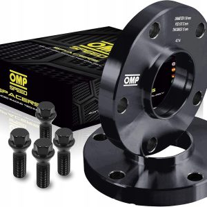 Dystanse OMP Speed 15mm 5x114.3 67.1 Czarne Podwójnie Centrujące
