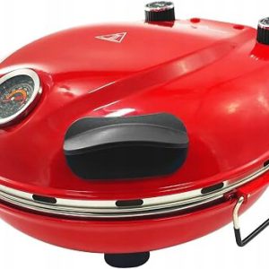 Klaif Elektryczny Piec do Pizzy z Kamieniem Ceramicznym 31 cm, Maks. 420°C,