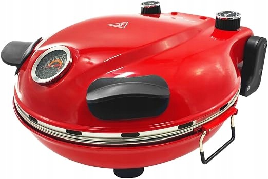 Klaif Elektryczny Piec do Pizzy z Kamieniem Ceramicznym 31 cm, Maks. 420°C,