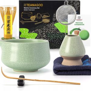Zestaw do Matcha TEANAGOO – 7 elementów z ceramiczną miską Chawan