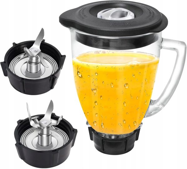 Kielich Szklany do Blendera Oster 1,4L z ostrzami Kielich Szklany do Blendera Oster 1,4L z ostrzami