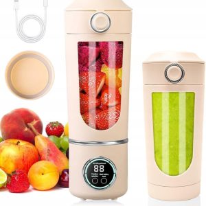 Blender Przenośny 700ml 12 Ostrzy Ładowany z Wyświetlaczem